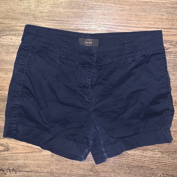 J. Crew Chino Navy Shorts - Picture 3 of 3